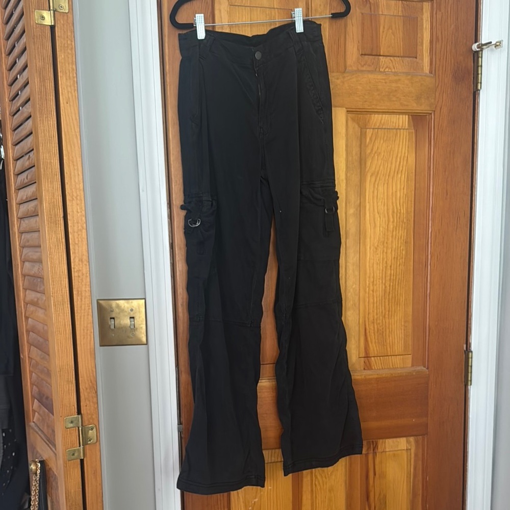 American Eagle Outfitters Black Straight Leg Pants